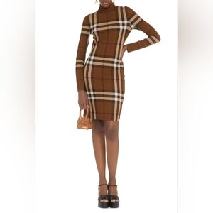 Burberry Gemma Check-Print Dress